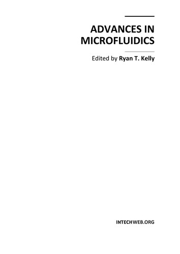 Advances in microfluidics
