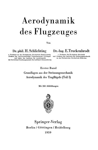 Aerodynamik des Flugzeuges