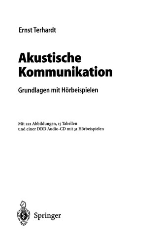 Akustische Kommunikation