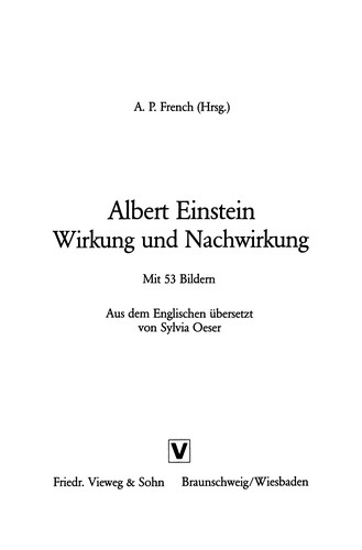 Albert Einstein Wirkung und Nachwirkung