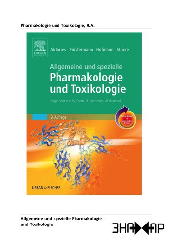 Allgemeine und spezielle Pharmakologie und Toxikologie