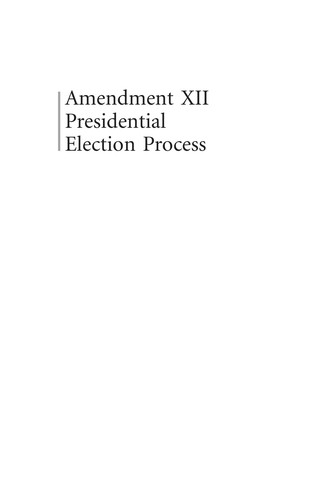 Amendment XII