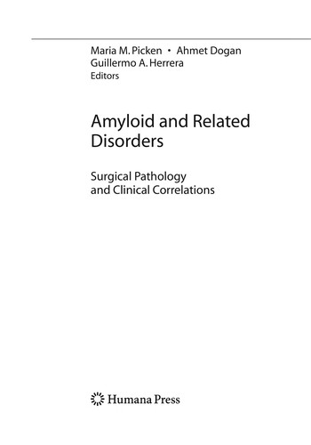 Amyloid and Related Disorders