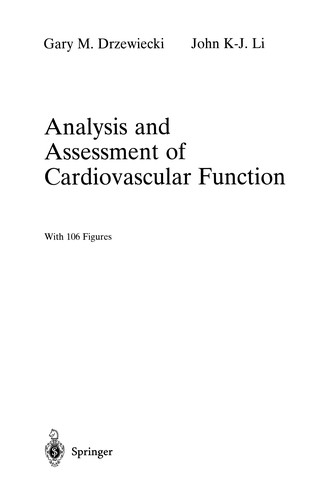 Analysis and Assessment of Cardiovascular Function