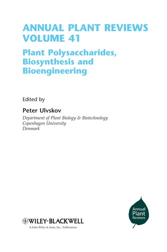 Plant polysaccharides