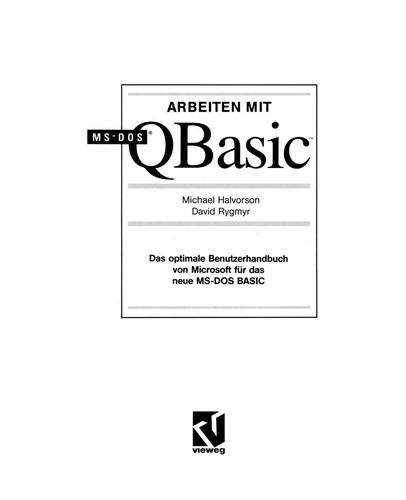 Arbeiten mit MS-DOS QBasic