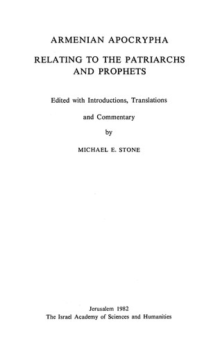 Armenian apocrypha