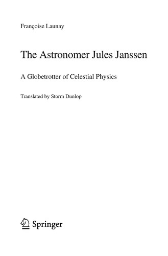 The astronomer Jules Janssen