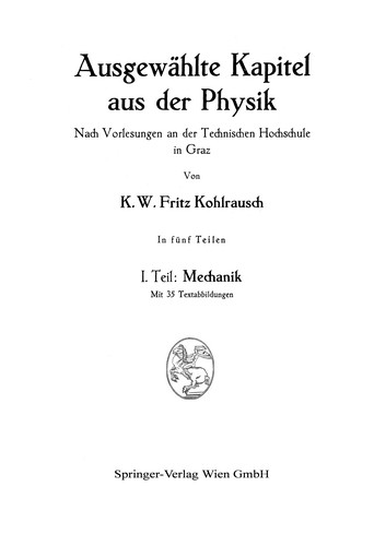 Ausgewählte Kapitel aus der Physik