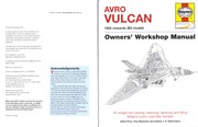 Avro Vulcan manual 1958 onwards (B2 model)