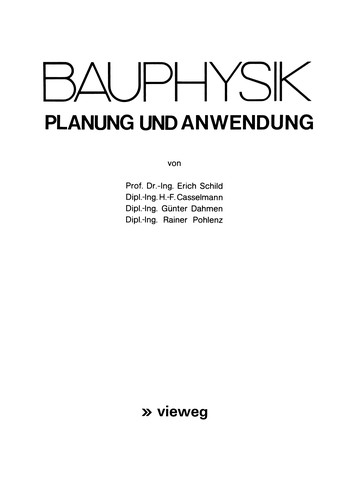 Bauphysik