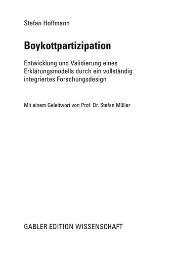 Boykottpartizipation