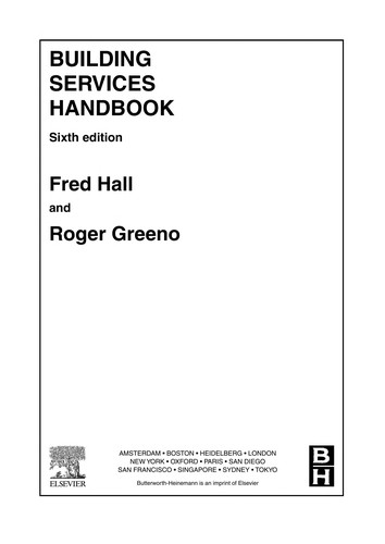 Building services handbook