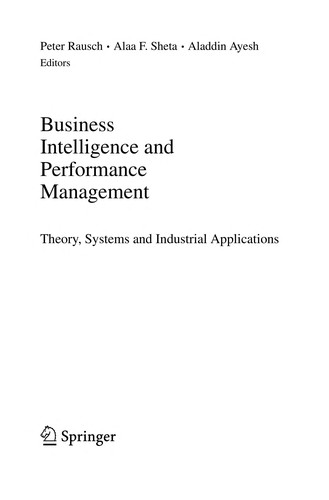 Business Intelligence and Performance Management