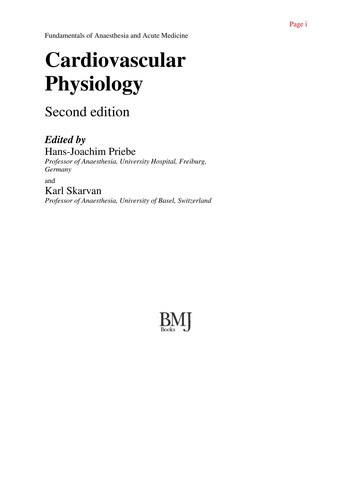 Cardiovascular physiology