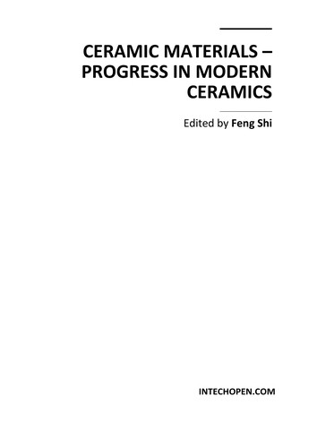 Ceramic materials