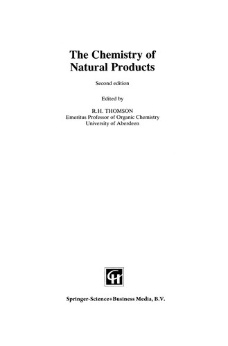 The Chemistry of Natural Products