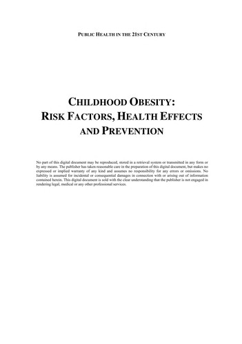 Childhood obesity