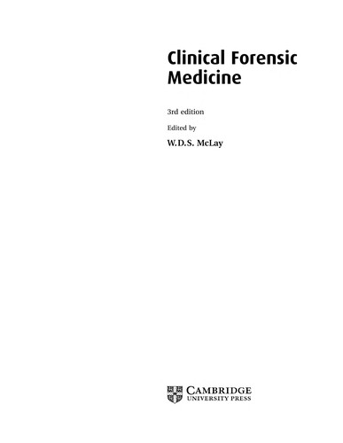Clinical forensic medicine