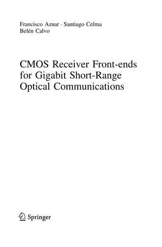 CMOS Receiver Front-ends for Gigabit Short-Range Optical Communications