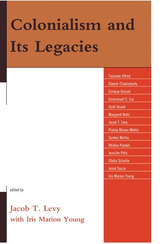 Colonialism and its legacies