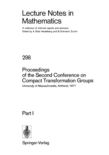 Proceedings ... University of Massachussetts
