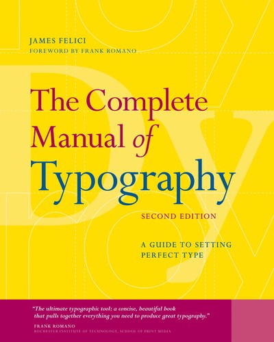 The complete manual of typography