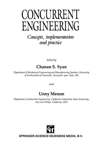 Concurrent Engineering