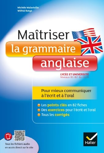 Maitriser la grammaire anglaise (French Edition)