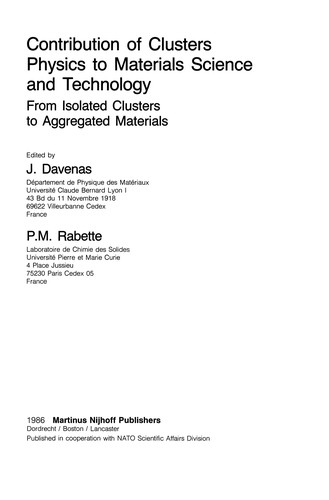 Contribution of Clusters Physics to Materials Science and Technology