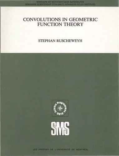 Convolutions in geometric function theory