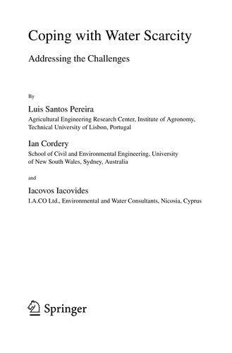 Coping with Water Scarcity