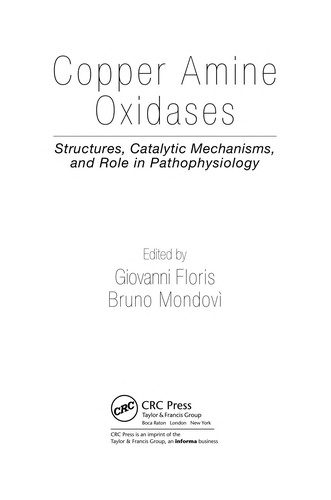 Copper amine oxidases