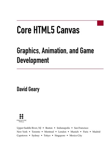 Core HTML5 canvas