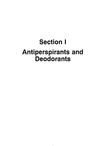Cosmetic and Toiletry Formulations, 6.