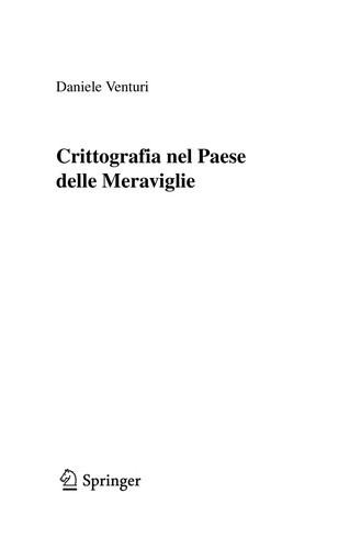 Crittografia nel Paese delle Meraviglie