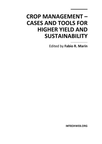 Population Management for Yield Improvement in Upland Rice Ecologies for West Africa Region