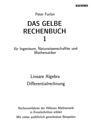 Lineare Algebra, Differentialrechnung