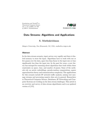 Data Streams