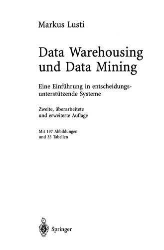 Data Warehousing und Data Mining