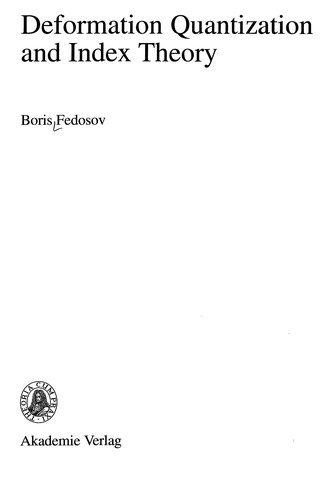 Deformation quantization and index theory