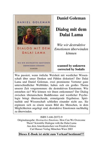 Dialog mit dem Dalai Lama