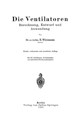 Die Ventilatoren