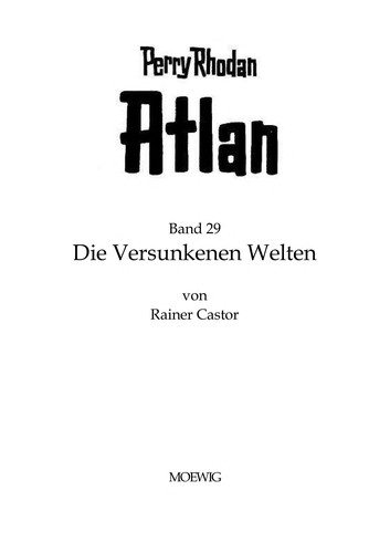 Die versunkenen Welten