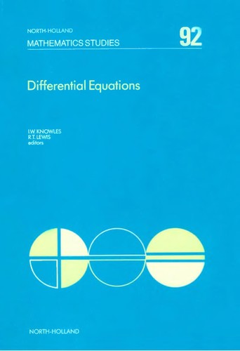 Differential equations