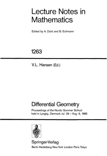 Differential geometry