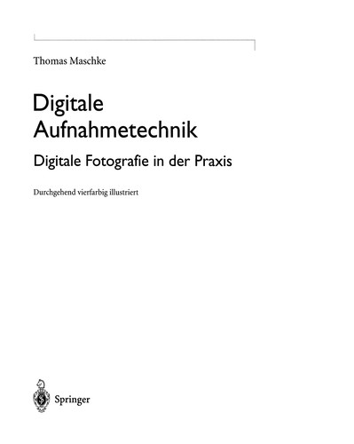 Digitale Aufnahmetechnik