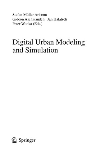 Digital Urban Modeling and Simulation