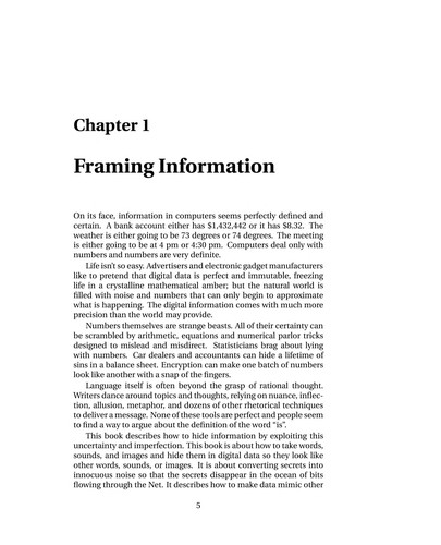 Disappearing cryptography information hiding