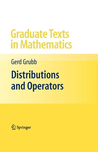Distributions and operators